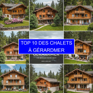 Top 10 des Chalets à Gérardmer