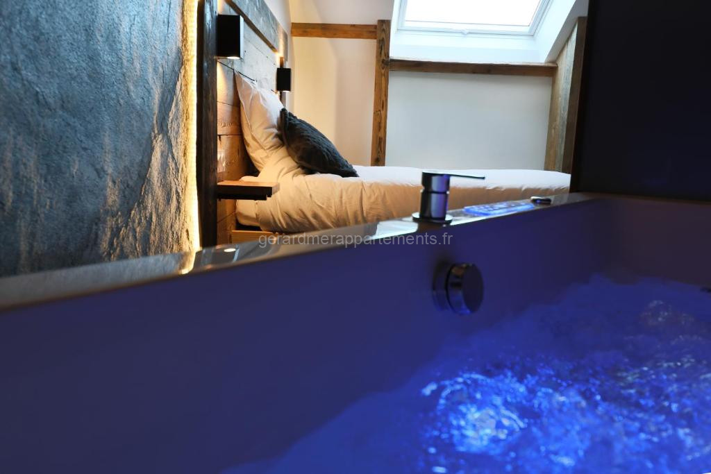 photo de Superbe appartement, hypercentre au calme avec bain balnéo