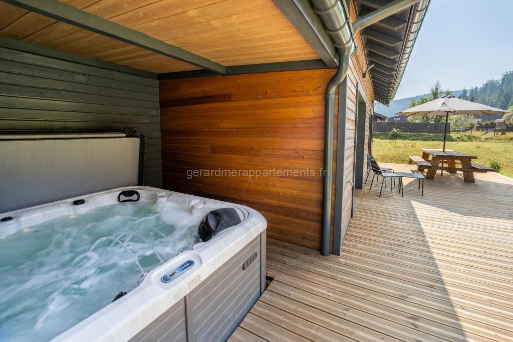 Photo du Chalet Némésia avec spa à Gérardmer