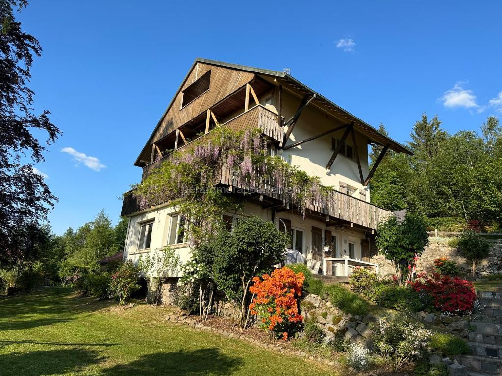 Photo de Gérardmer chalet le Belvédere vue lac, piste de ski