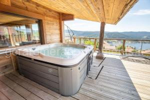 Chalet 14p vue lac, spa et sauna à Gérardmer