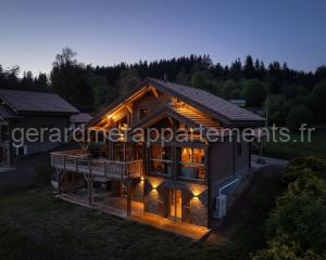 Chalet Tharkey, luxueux au coeur des sapins à Gérardmer