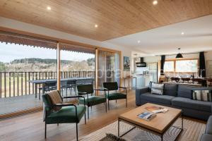 Chalet L'Urson, spacieux, jacuzzi, hammam et sauna à Gérardmer