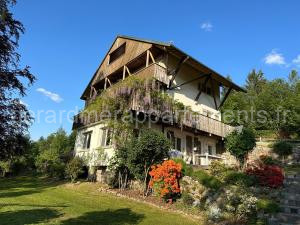 Gérardmer chalet le Belvédere vue lac, piste de ski à Gérardmer