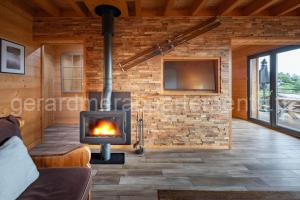 Chalet La Souris, chaleureux avec vue panoramique à Gérardmer